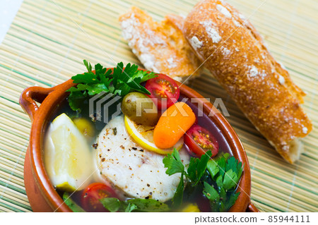 Recipe of pottage of fisherman Recipe of pottage of fisherman 85944111