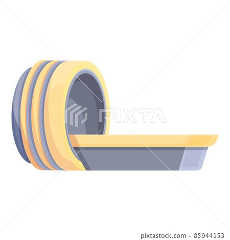 Mri healthcare icon cartoon vector. Medical machine Mri healthcare icon cartoon vector. Medical machine 85944153