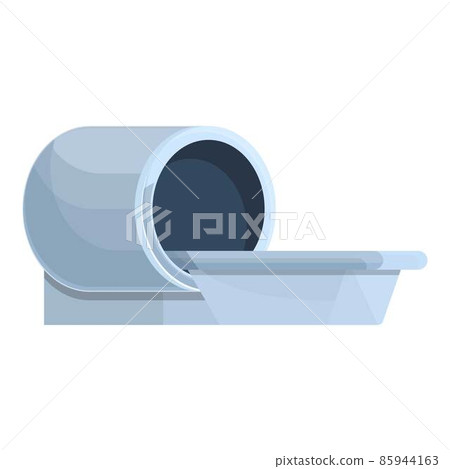 Mri diagnostic icon cartoon vector. Magnetic tomography 85944163