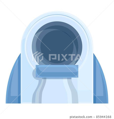Mri imaging icon cartoon vector. Magnetic tomography 85944168