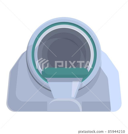 Mri tomography icon cartoon vector. Magnetic scan 85944210