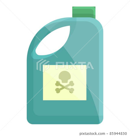 Chemical canister icon cartoon vector. Epidemic spray 85944830