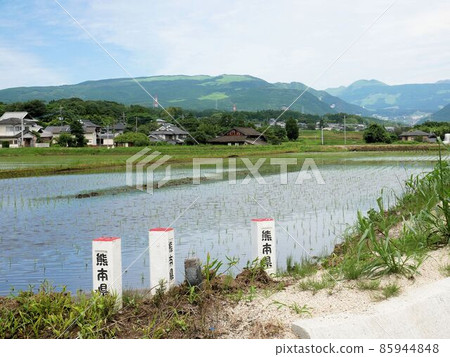 界樁和水田(熊本縣) 界樁和水田(熊本縣) 85944848