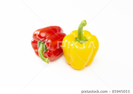 Paprika white background Paprika white background 85945053