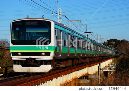 E231 series Narita line: Kioroshi-Ajiki 85946444