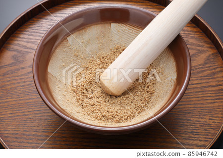 Roasted sesame mortar mortar 85946742