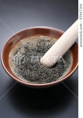 Roasted sesame mortar mortar Roasted sesame mortar mortar 85947164