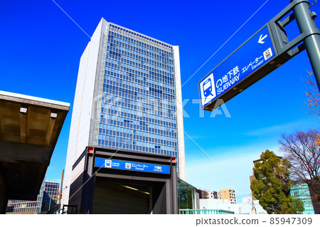 名古屋市的風景,千草地鐵站 名古屋市的風景,千草地鐵站 85947309