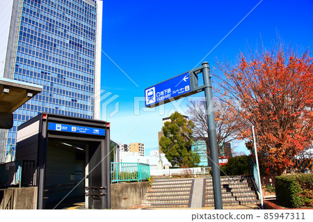 名古屋市的風景,千草地鐵站 名古屋市的風景,千草地鐵站 85947311