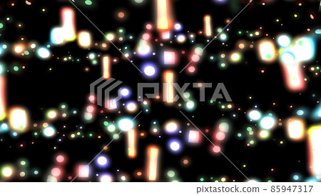 Future city midnight neon street background wallpaper 85947317