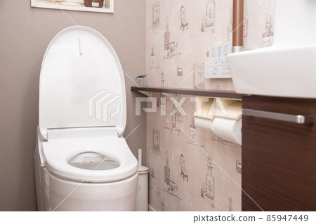 Toilet after home remodeling Toilet after home remodeling 85947449