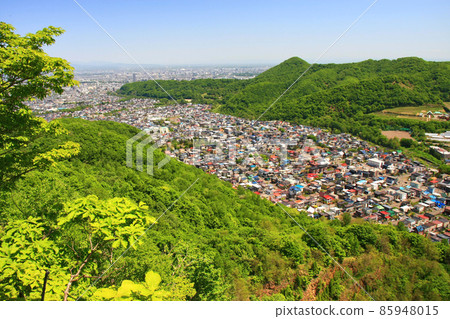 從御殿山看札幌西區的街景 85948015