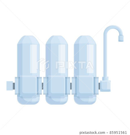 Osmosis purify icon cartoon vector. Water system 85951561