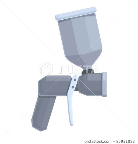 Car auto sprayer icon cartoon vector. Air gun 85951858
