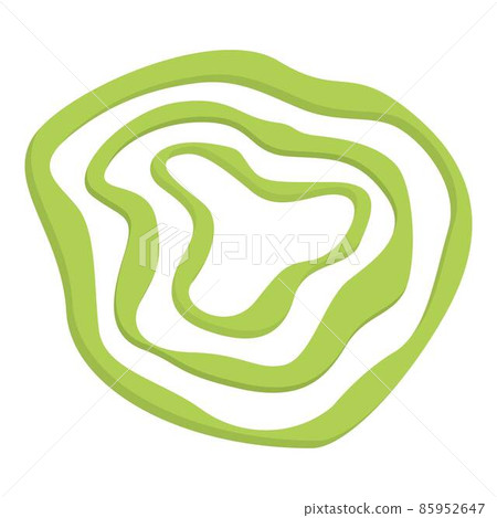Long algae icon cartoon vector. Alga plant Long algae icon cartoon vector. Alga plant 85952647