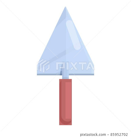 Trowel house icon cartoon vector. Cement construction 85952702
