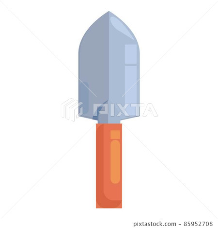 Mason trowel icon cartoon vector. Wall mortar Mason trowel icon cartoon vector. Wall mortar 85952708