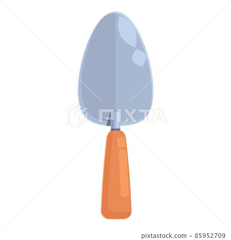 Metal trowel icon cartoon vector. Worker masonry Metal trowel icon cartoon vector. Worker masonry 85952709