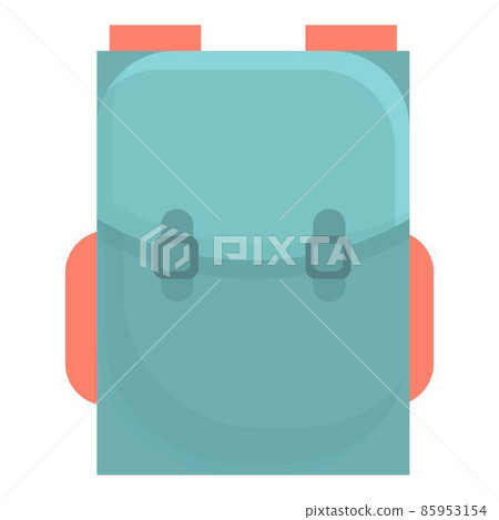 School backpack icon cartoon vector. Back bag School backpack icon cartoon vector. Back bag 85953154