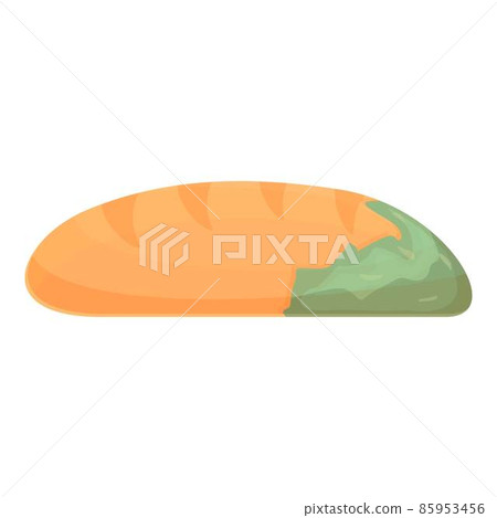 Contaminated bakery icon cartoon vector. Food bacteria Contaminated bakery icon cartoon vector. Food bacteria 85953456