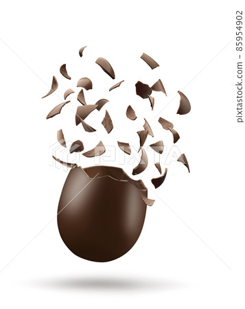 chocolate easter egg chocolate easter egg 85954902