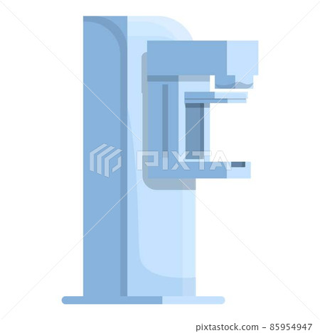 Technology mammography machine icon cartoon vector. Breast mammogram Technology mammography machine icon cartoon vector. Breast mammogram 85954947