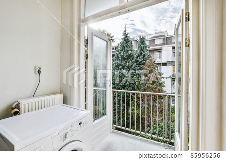 Superior room design with open doors leading to the balcony Superior room design with open doors leading to the balcony 85956256