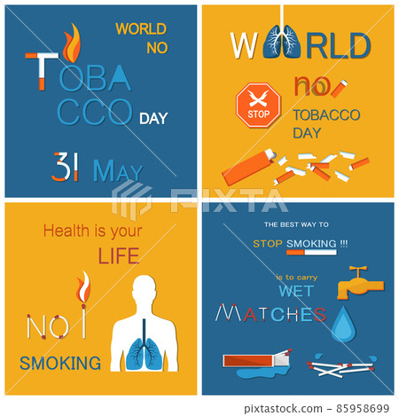 No Tobacco Day Health is Your Life Not Smoking 85958699