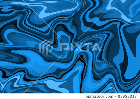 Fluid art. Modern artwork background. Mixture of acrylic paints. Abstract liquid painting marble texture, colorful gradient waves. Vector design for banner, flyer, business card, cover, invitation 85958838