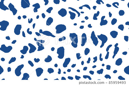 Abstract modern leopard seamless pattern. Animals trendy background. White and blue decorative vector stock illustration for print, card, postcard, fabric, textile. Modern ornament of stylized skin Abstract modern leopard seamless pattern. Animals trendy background. White and blue decorative vector stock illustration for print, card, postcard, fabric, textile. Modern ornament of stylized skin 85959493