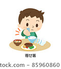 Meal etiquette Bad eating method Chopsticks 85960860