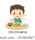 Meal etiquette Not good way to eat 85960867