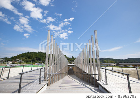 《Miyagi Prefecture》 Minamisanriku-san Nakahashi, a shopping district 85962792