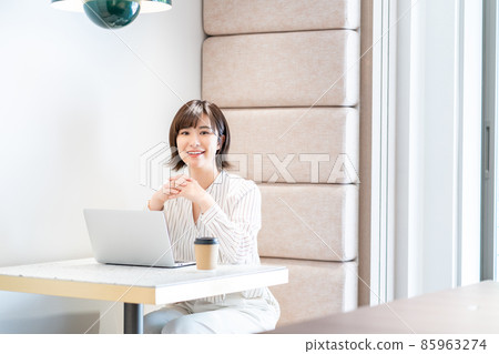Female working in a coworking space Shooting cooperation "+ SHIFT NOGIZAKA" Female working in a coworking space Shooting cooperation "+ SHIFT NOGIZAKA" 85963274