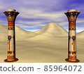 Egyptian pillars 85964072