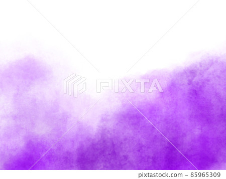 紫色水彩白色背景壁紙 85965309
