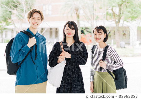 College student group campus College student group campus 85965858