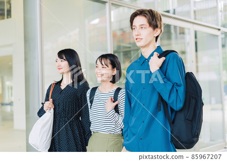 College student group campus College student group campus 85967207