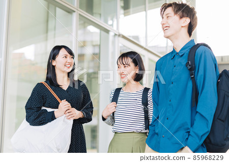 College student group campus 85968229