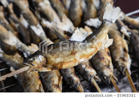 Salt-grilled salmon Salt-grilled salmon 85968381