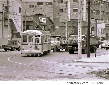 1968 都電 38 系統前往東京市中心,東京都江東區 1968 都電 38 系統前往東京市中心,東京都江東區 85969856
