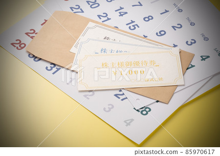 股東利益票圖片照片 85970617