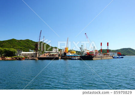 Port Shipyard (Minamiawaji City, Hyogo Prefecture) Port Shipyard (Minamiawaji City, Hyogo Prefecture) 85970829