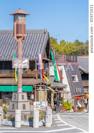 Naritasan Shinshoji Temple / Omotesando Nakamachi Monument Ishiba 讓人想起江戶時代的街區 老式的城市景觀 85971031