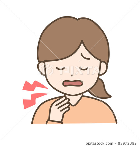 面部表情,喉嚨痛,症狀 面部表情,喉嚨痛,症狀 85972382