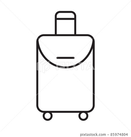 Travel bag icon for your web design, logo, infographic, UI. illustration 85974804