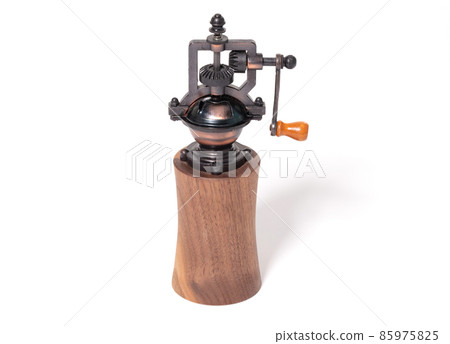 Pepper mill isolated on white 85975825
