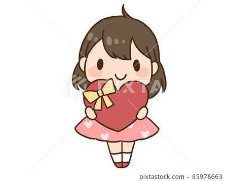 A girl with a heart A girl with a heart 85978663