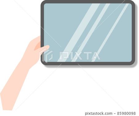 Pad with screen, one-handed 85980098