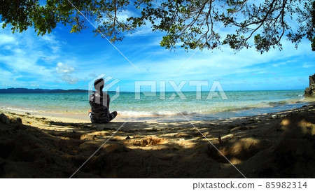 The relaxing air of Hatoma Island, Okinawa Prefecture is the best The relaxing air of Hatoma Island, Okinawa Prefecture is the best 85982314